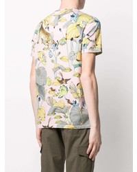 Etro Tiger Floral Print T Shirt