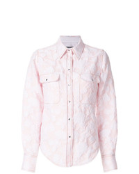 Calvin Klein 205W39nyc Floral Embroidered Shirt