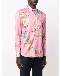 Etro Formal Floral Print Shirt