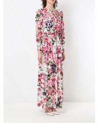 Dolce & Gabbana Appliqu Floral Dress