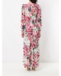 Dolce & Gabbana Appliqu Floral Dress