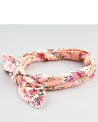 Full Tilt Floral Print Bow Knot Headband