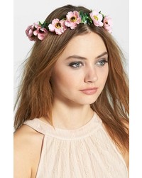 Cara Pretty Floral Crown Head Wrap