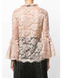 Daizy Shely Flower Lace Top