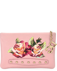 Dolce & Gabbana Cleo Floral Pochette Clutch Bag