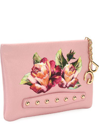 Dolce & Gabbana Cleo Floral Pochette Clutch Bag