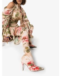 Zimmermann Floral 100mm Over The Knee Boots