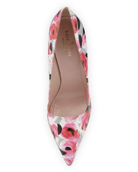 Kate Spade New York Licorice Floral Pointed Toe Pump Multi