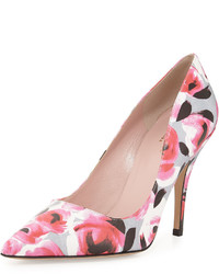 Kate Spade New York Licorice Floral Pointed Toe Pump Multi