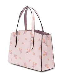 Coach Floral Print Tote Bag