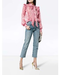 Preen by Thornton Bregazzi Floral Pussy Bow Blouse