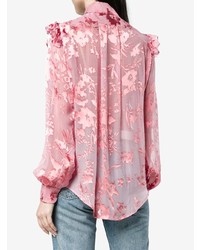Preen by Thornton Bregazzi Floral Pussy Bow Blouse
