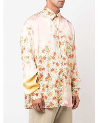 Marni Floral Print Long Sleeve Shirt