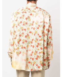 Marni Floral Print Long Sleeve Shirt