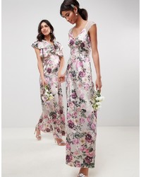 ASOS DESIGN Maxi Dress In Pretty Floral Print