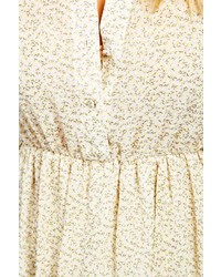 Boohoo Dawn Floral Woven Midi Shirt Dress