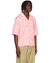 Magliano Pink Flowers Tourist Polo Shirt