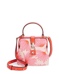 Pink Floral Satchel Bag