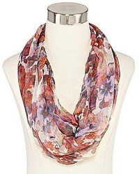 jcpenney Floral Print Infinity Scarf