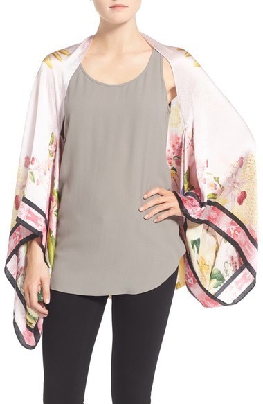 ted baker pink cape