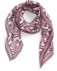 Roffe Accessories Floral Print Scarf