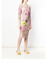 Blumarine Floral Print Dress