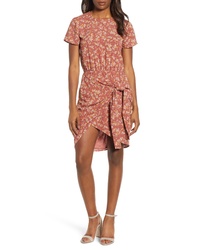 1 STATE Heritage Bouquet Tie Front Dress