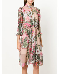 Blugirl Floral Print Shirt Dress