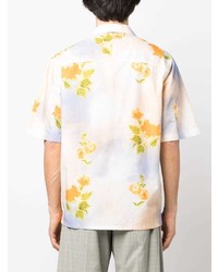 Nn07 Floral Print Short Sleeve Shirt