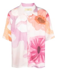 UNTITLED ARTWORKS Floral Print Short Sleeve Shirt