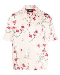 Represent Floral Print Short Sleeved Shirt