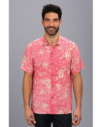 Tommy Bahama Island Modern Fit Pineapple Point Ss Camp Shirt