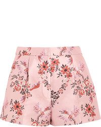 Stella McCartney Floral Jacquard Shorts Blush