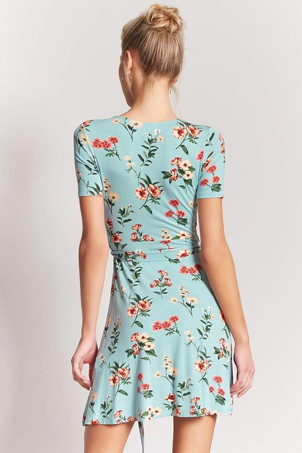 Forever 21 Floral Skater Dress, $15 | Forever 21 | Lookastic