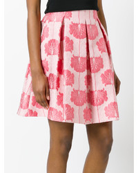 P.A.R.O.S.H. Floral Pleated Skirt