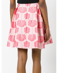 P.A.R.O.S.H. Floral Pleated Skirt