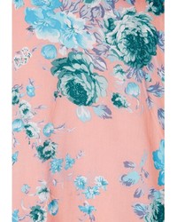 Missguided Pritania Skater Skirt In Floral Print
