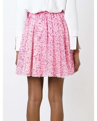 Fendi Sheer Floral Skirt