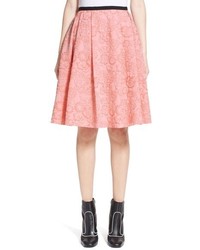 Erdem Ari Pleated Floral Pattern Skirt