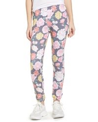 Pink Floral Sweatpants