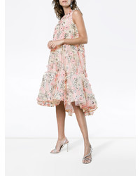 Huishan Zhang Jodie Floral Embroidered Dress