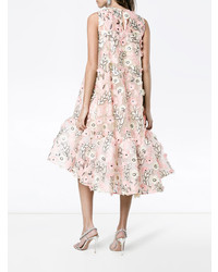 Huishan Zhang Jodie Floral Embroidered Dress
