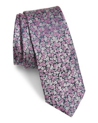 1901 Sereno Floral Skinny Tie