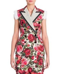 Dolce & Gabbana Sleeveless Floral Vest