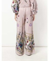 Erika Cavallini Floral Print Trousers