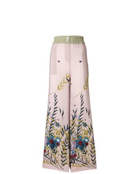 Erika Cavallini Floral Print Trousers