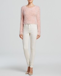 Glamorous Sweater Bloomingdales Fuzzy Crop