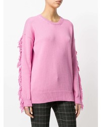 N°21 N21 Fringe Trim Sweater