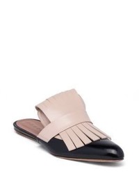 Pink Fringe Flat Sandals