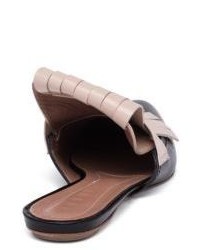 Marni Sabot Fringed Leather Slides